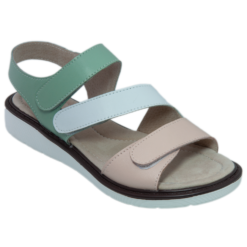 Beau blush multi leather
