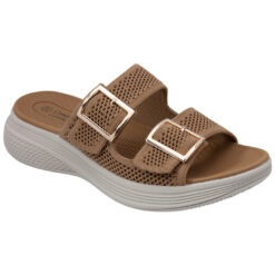 Gala tan light-weight comfort slides